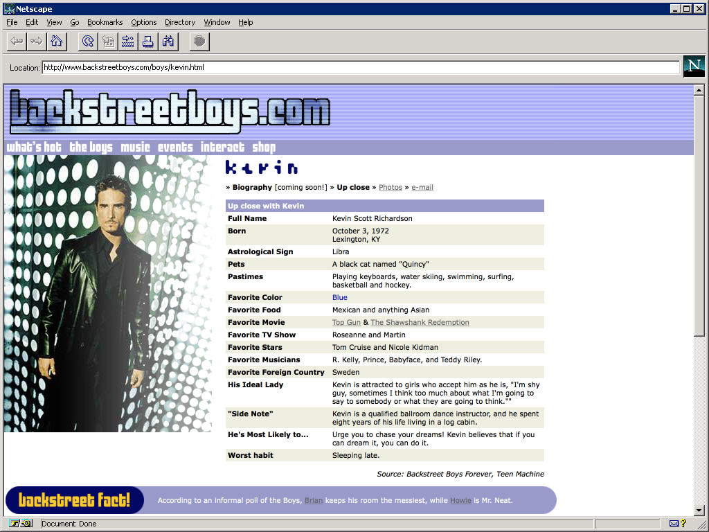 Profile of Kevin Richardson